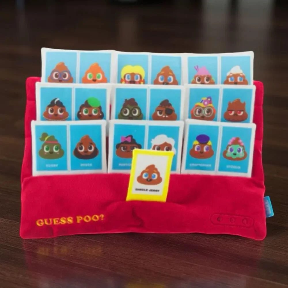 NWT Bark Box Guess Poo Treat Hider Snuffle Treat Mat Hide & Peek “Guess WHO”